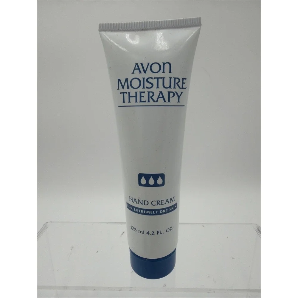 Avon Moisture Therapy Hand Cream 4.2 fl oz For Extremely Dry Skin Not Used 1996
